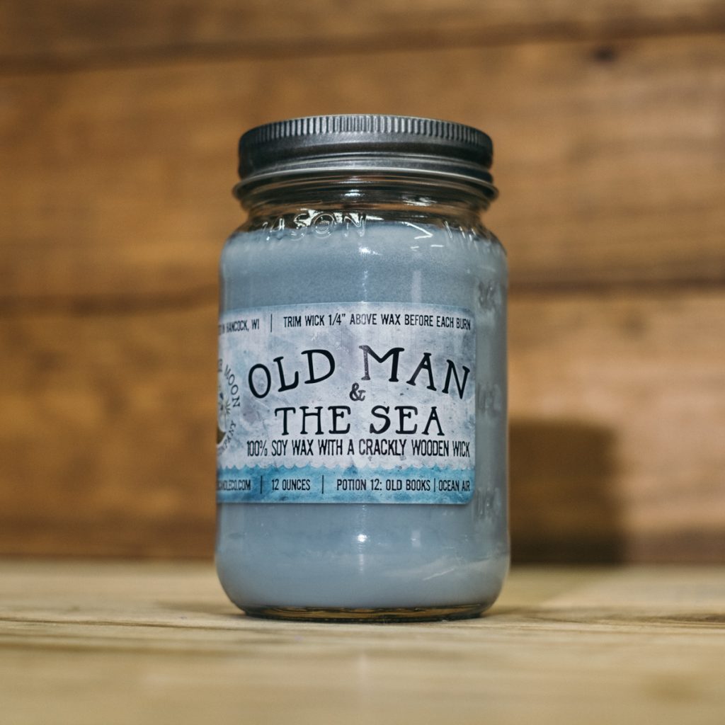 Old Man & the Sea - Wooden Wick Soy Candle